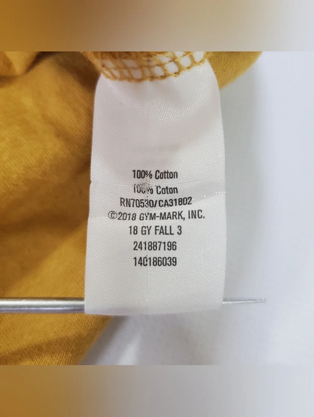 K1391 * Gymboree Girls La Vie Est Belle Graphic Long Sleeve Tee Yellow Size M